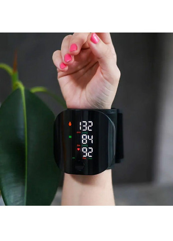 Комплект набор тонометр на запястье для измерения давления с пульсоксиметром измерителем кислорода пульса (480028-Prob) Unbranded (328512107)