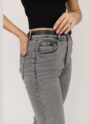 Джинси mom жіночі колір сірий CB-00270124 Yuki - (323142694)