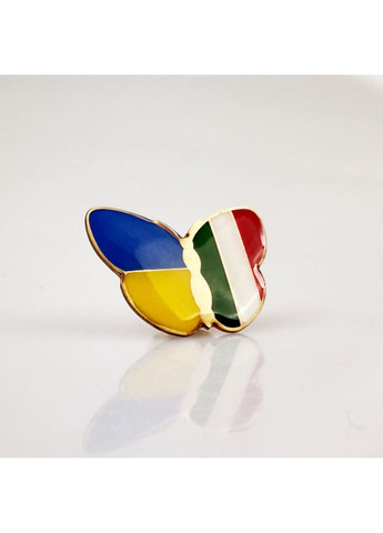 Икона Бабочка флаги Украина / Италия Dobroznak (365246388)