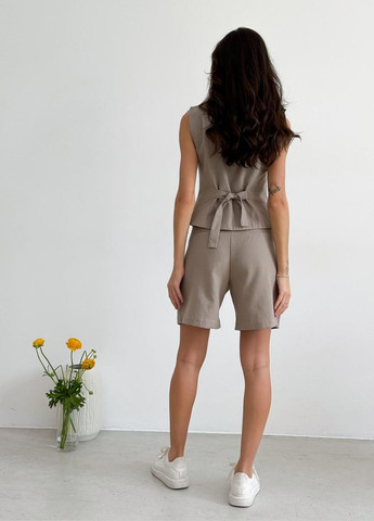 Жіночі літні шорти з льону та бавовни ARTKNIT (ak34980p) Art Knit (334893286)