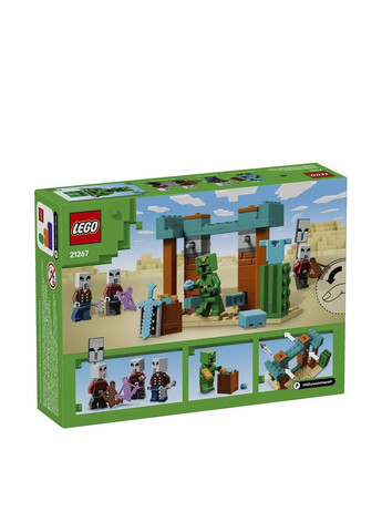 Конструктор Minecraft, Пустынный патруль разбойника цвет разноцветный CB-00269183 Lego (319083924)