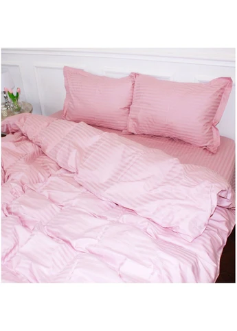 Постільна білизна Satin Stripe 30-0007 Pink 110х140 (ek37359) Mirson Satin Stripe 30-0007 Pink 110х140 дитячий (392385284)