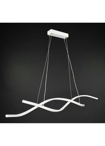 Люстра светодиодная подвесная LED светильник для квартиры на потолок лэд 27456 Белый 25-100х14х103 см. Sunnysky (324396558)