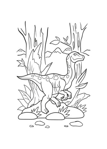 Розмальовка Dinosaurs 12 сторінок () 1 Вересня 742584 (358058888)