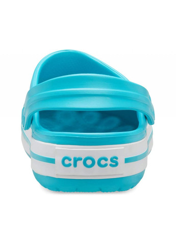 Голубые сабо crocband clog m10w12-43-28 см digital aqua 11016 Crocs