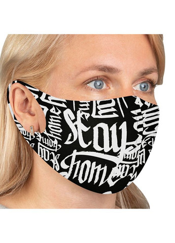 Маска захисна СoLLar з малюнком "Літери", розмір No Brand (363199141)