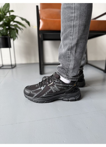 Сірі Осінні кросівки чоловічі new balance 1906r black grey gore-tex нью беланс 1906r No Brand