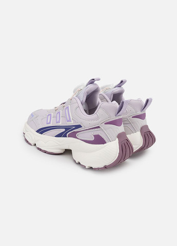 Бузкові осінні кросівки на платформі для дівчинки колір бузковий цб-00256213 Kimboo