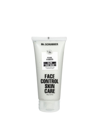 Маска для сяяння шкіри обличчя Mr.Scrubber Face Control Glow Mask з перлинною пудрою, 100 мл Mr. Scrubber (367985439)