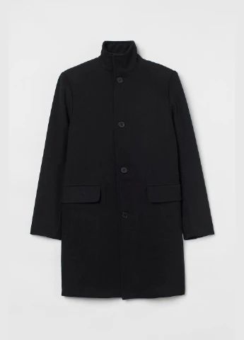 Черное Пальто демисезон,черный, H&M