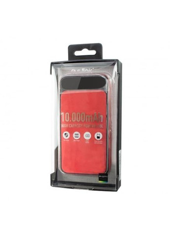 Power Bank IPG2711 10000 mAh 2.1A, 2 USB, Red S-link (301536946)