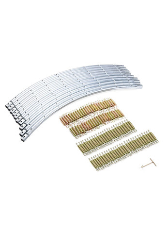 Батут 16ft (488см) зеленый с внешней сеткой Hop-Sport (296119675)