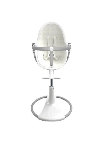 Стільчик для годування FRESCO White/Coconut white Cotton Bloom E10535-W\U10543-CW (353308373)