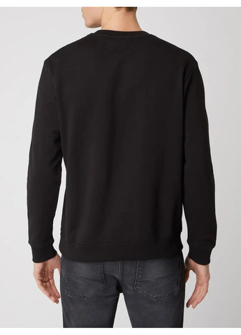 Чорний світшот чоловічий Armani Exchange нашивки (362555917)