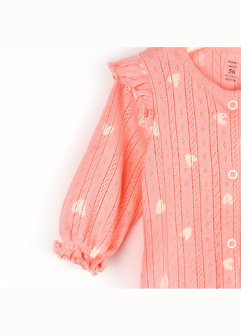 Комплект человечек с шапочкой Dexter`s для девочки hearts on pink dexter's (332218461)