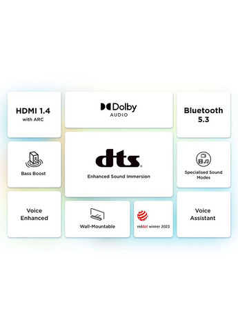 Саундбар Virtual X S64 Series range S643WE TCL (307166814)
