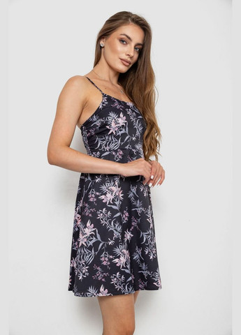 Черное сарафан с принтом Ager