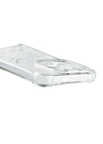 Чехол для Pop 8 (BG6h) с бронь углами с карманом для карточек k-pop на техно поп 8 прозрачный Tecno (366231291)