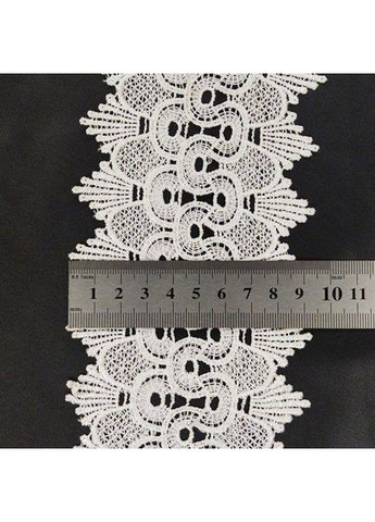Кружево макраме 9см (20 м) Цвет белый (23-Y12169-1) Plus-plus (352751729)