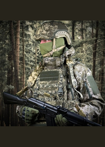 Ремінь збройовий триточковий з широким наплічником KRAKEN carbineУкраїнський цифровий камуфляж (ММ-14) RAGNAROK (315882553)