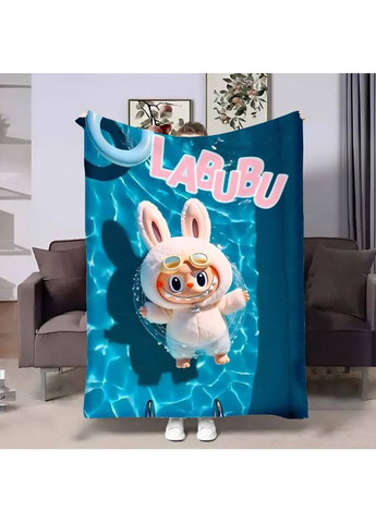 Плед 3D Лабубу №7 31259 135х160 см FlexDress (368762081)