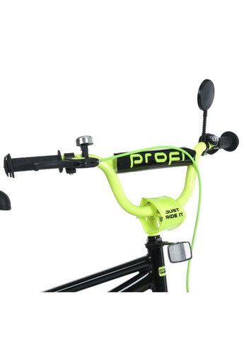 Велосипед детский MB 20015-1 колеса 20 дюймов, черно-зеленый No Brand (339778625)