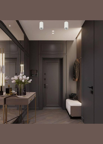 Накладной светильник 10см 4W (906-COB53 WH-CR) No Brand (370070045)