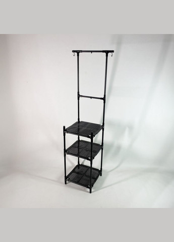 Полиця-стелаж у ванну кімнату Bona Part 1 - 3х ярусна етажерка з поличками для дрібних речей Broody (300778509)