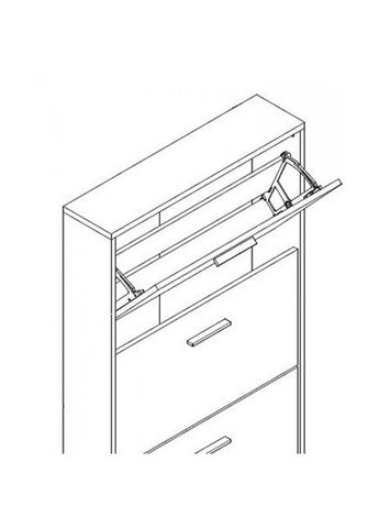 Тумба для обуви Гербор Соната 3d Каштан (GRB1350) Gerbor (311668278)