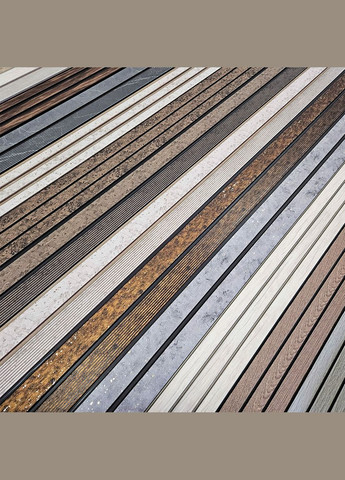 Рейка декоративна PS горіх 2900х120х12мм SW-00001739 No Brand (338793690)