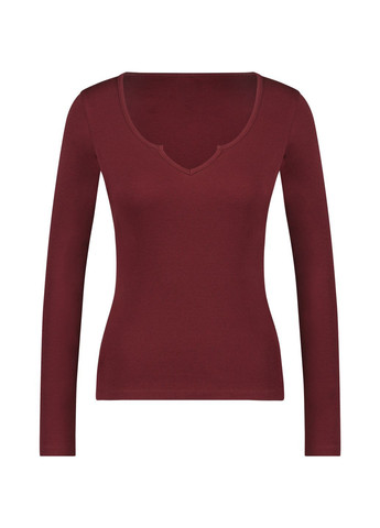 Лонгслив бордовый Hunkemoller (366213886)