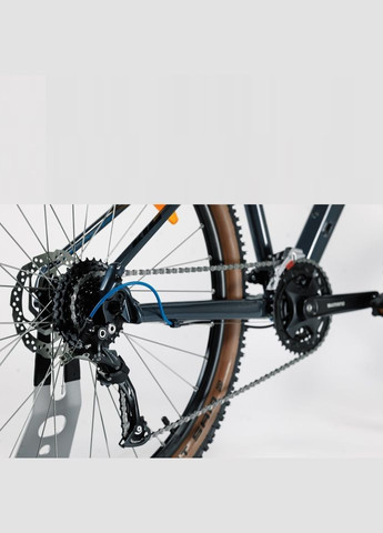 Велосипед CHICAGO 271 27.5" рама S/38 сірий (чорно/синій) 2022/2023 (22811108) KTM (315031632)