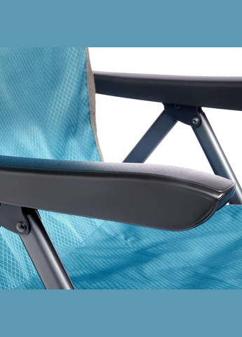 Крісло розкладне Justy XL Blue/Grey (244037) Uquip (329057839)