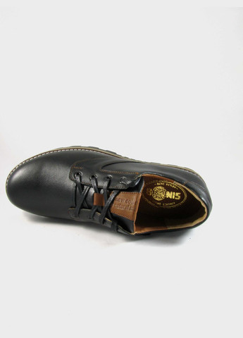 Чоловічі шкіряні туфлі Чорні (865) Bonis (336546895)