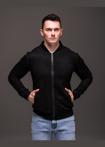 Замшева Куртка Бомбер casual (334302243)