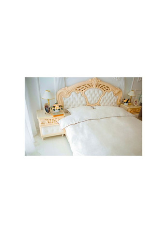 Постельное белье (m178774) Mirson Сатин Premium Corner Moko White 143x210x2 (366564018)