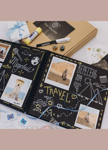 Фотонабір з 18 класичних фото розміром 10×6.8 см - друк фото з білою рамкою Your Magnets (338861557)