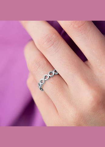 Срібна каблучка Нескінченність (3946) IRIJ (330608382)