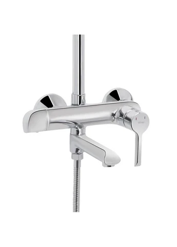 Душова система універсальна Grand на три споживачі (з виливом) QTGRACRM1004 Chrome Qtap (397569396)