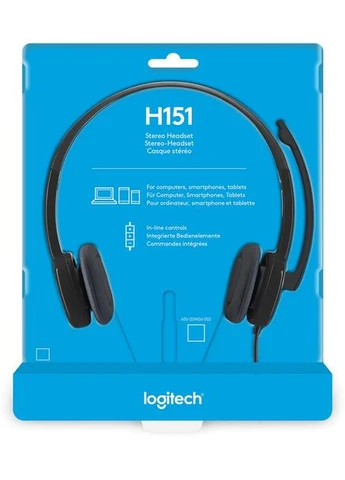 Наушники H151 Black (981-000589) Logitech (393670953)