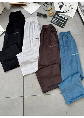 Брюки спортивные велюр спорт вышивка Україна (362641013)