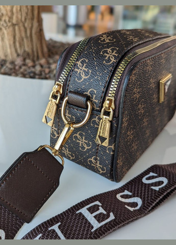 Женская сумочка Гесс кросс-боди (шоколадный цвет) No Brand (318872739)