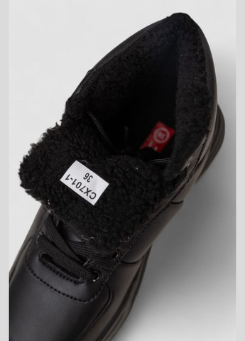 Кросівки жіночі зимові на хутрі Ager Кроссовки чорні зими (318561249)