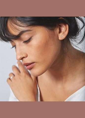 Золоті сережки-пусети Мінімум с06752 Oniks (264644340)