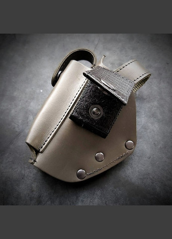 Кобура поясная| кожаная| на липучке| под ПМ (темное масло) No Brand (339621522)