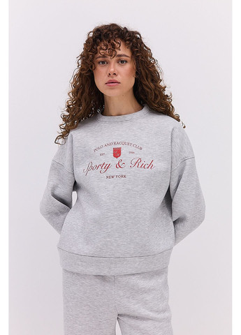 Жіночий спортивний костюм з утепленого трикотажу з принтом Sporty & Reach Arjen (362039500)