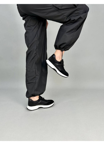 Замшевые женские кроссовки VZUTIK чёрные лето (288187311)