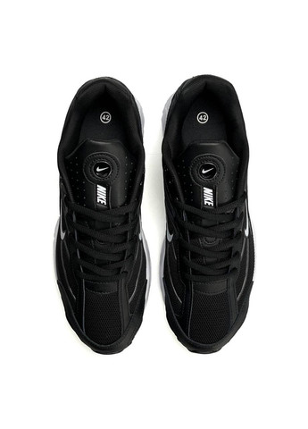 Чорні Літні кросівки чоловічі nike No Brand Air Max Snox Black White