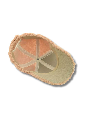 Женский зимний комплект Наушники + Кепка - Барашек No Brand Зимовий комплект навушники + кепка (355793997)