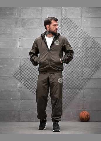 Чоловічий спортивний костюм демісезонний Смерть почекає хакі No Brand (340272907)